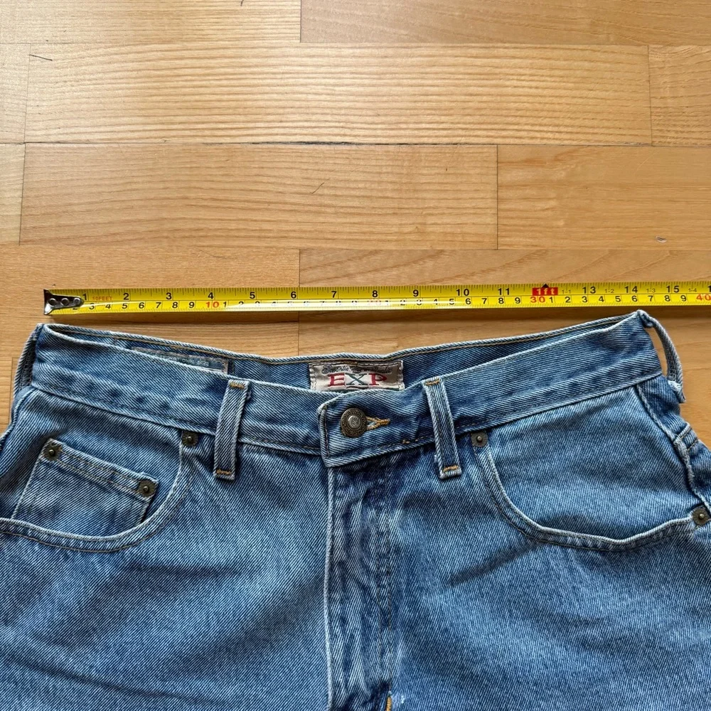 Vintage express jean shorts